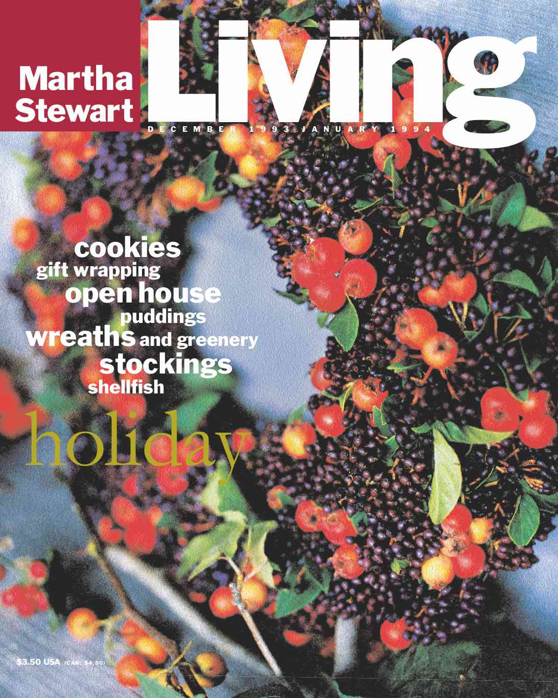 decorvow Living December 1993 Cover