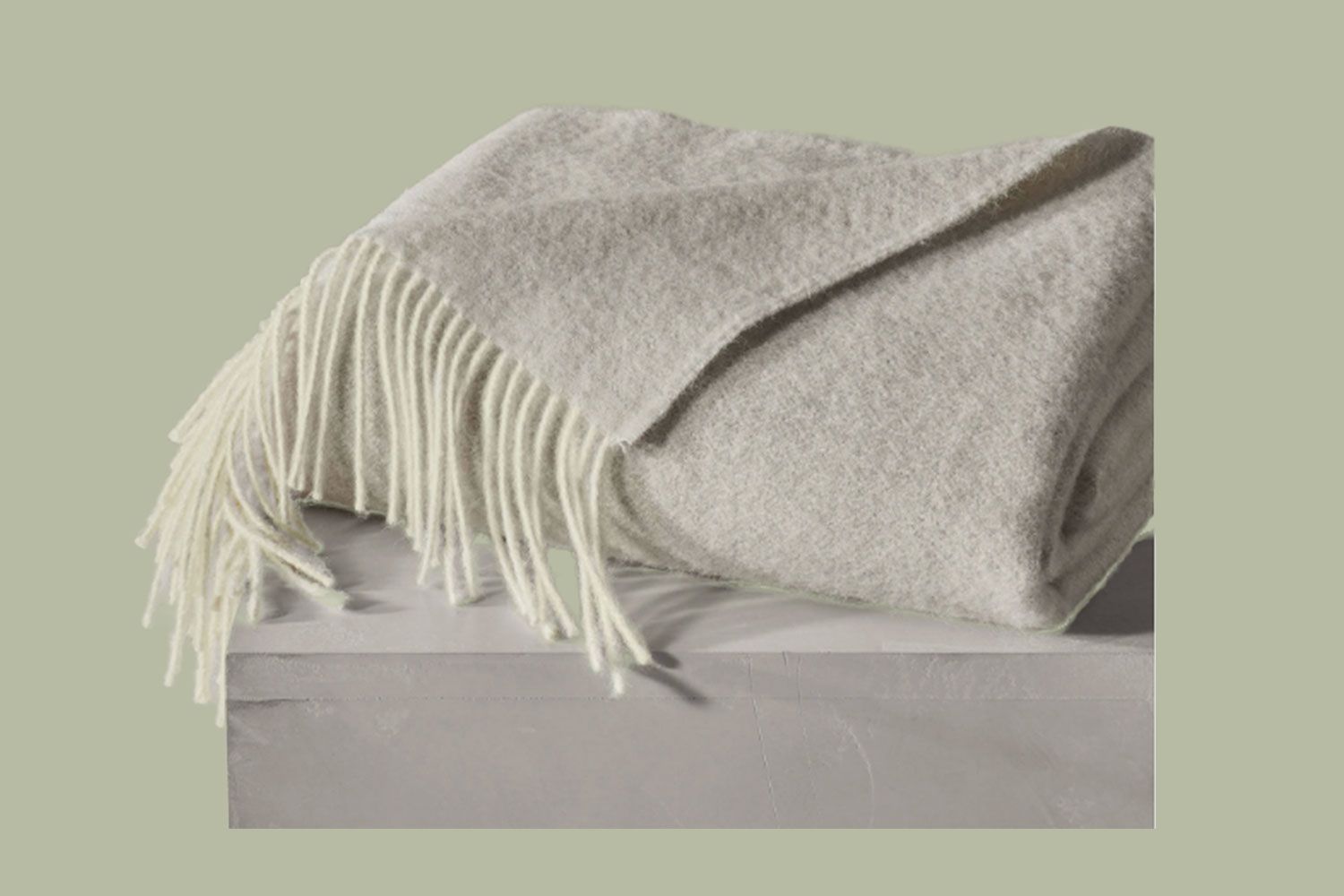 Boll and Branch Alpaca Throw Blanket