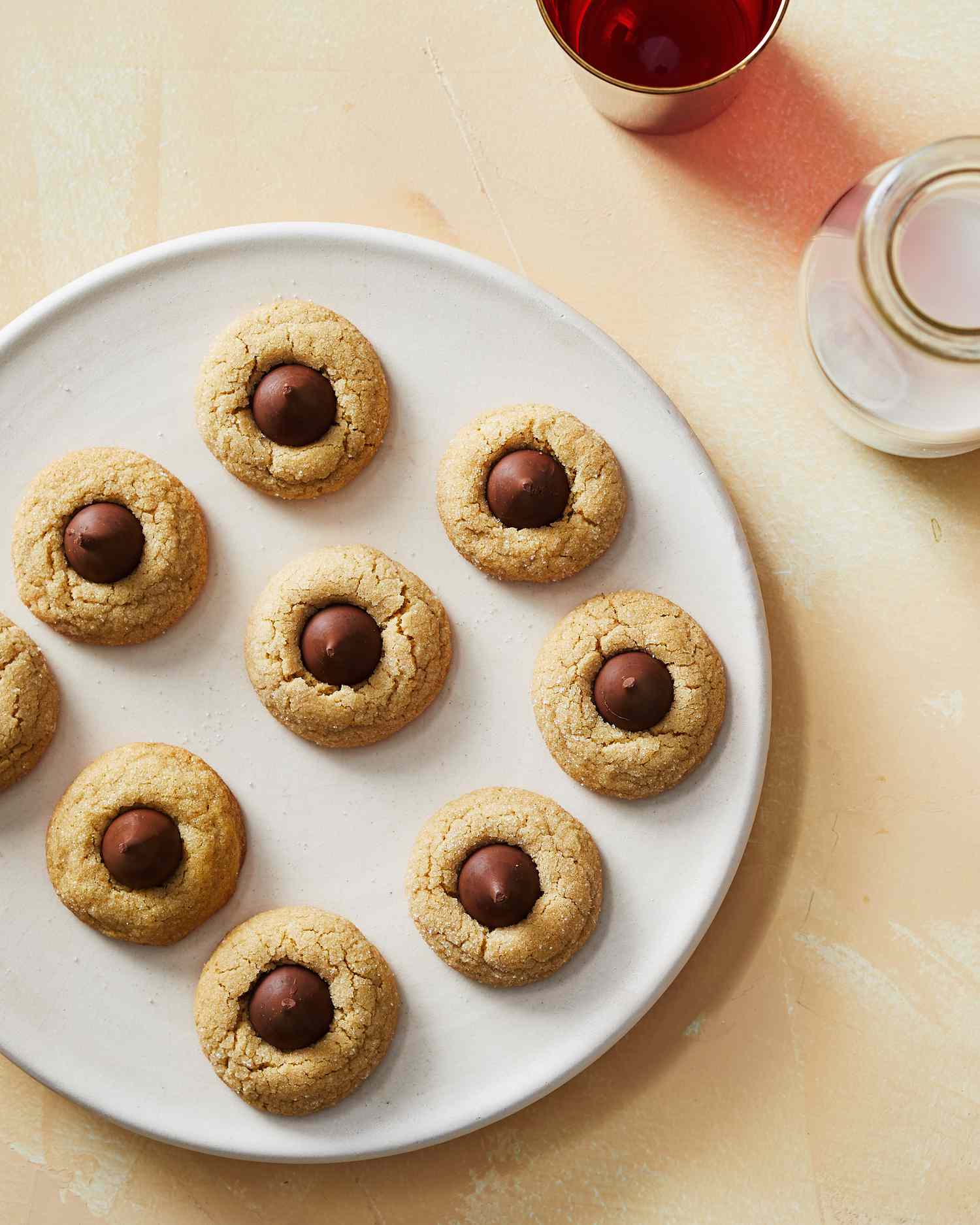 peanut butter blossom cookies