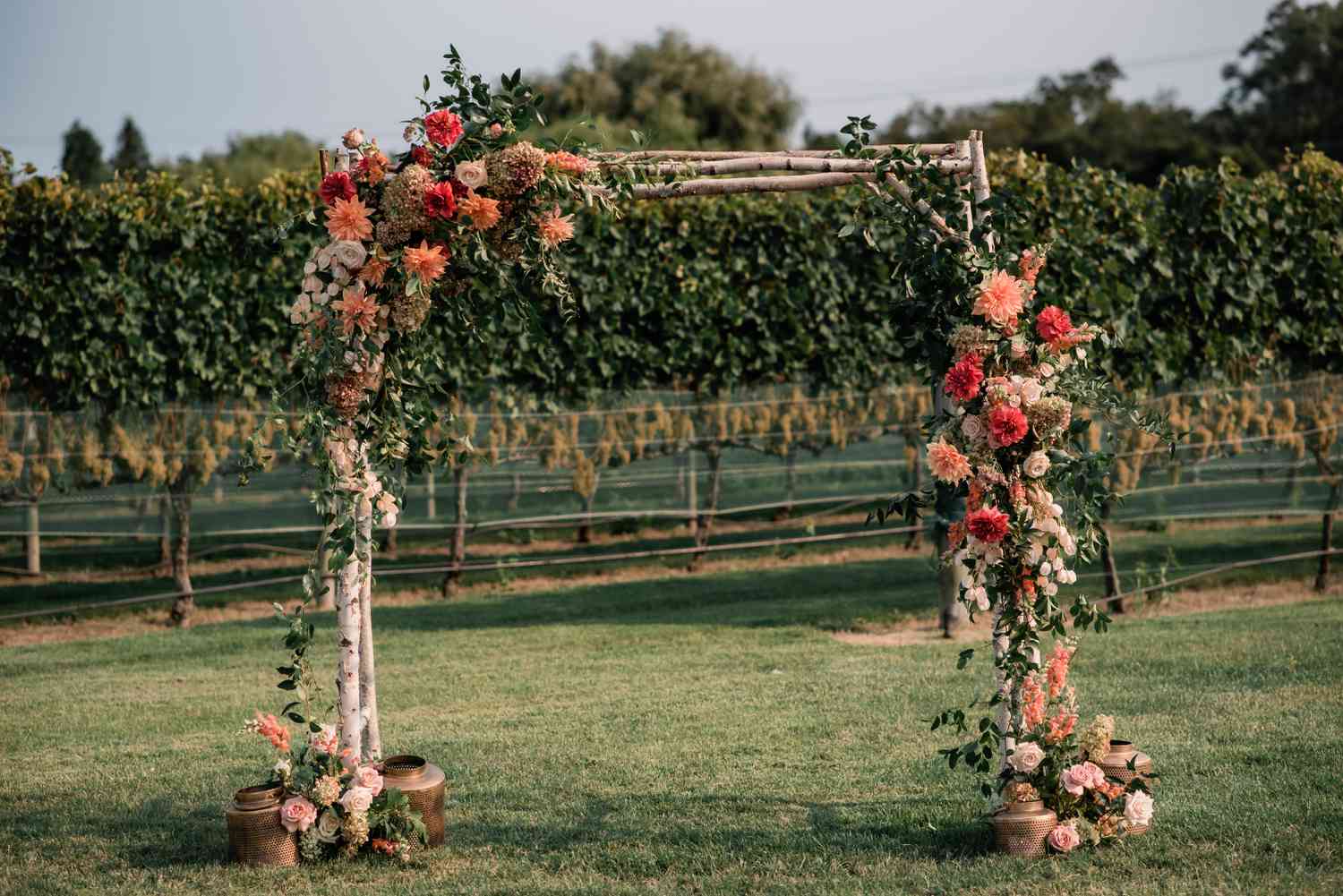 Sarah & Joe's wedding altar