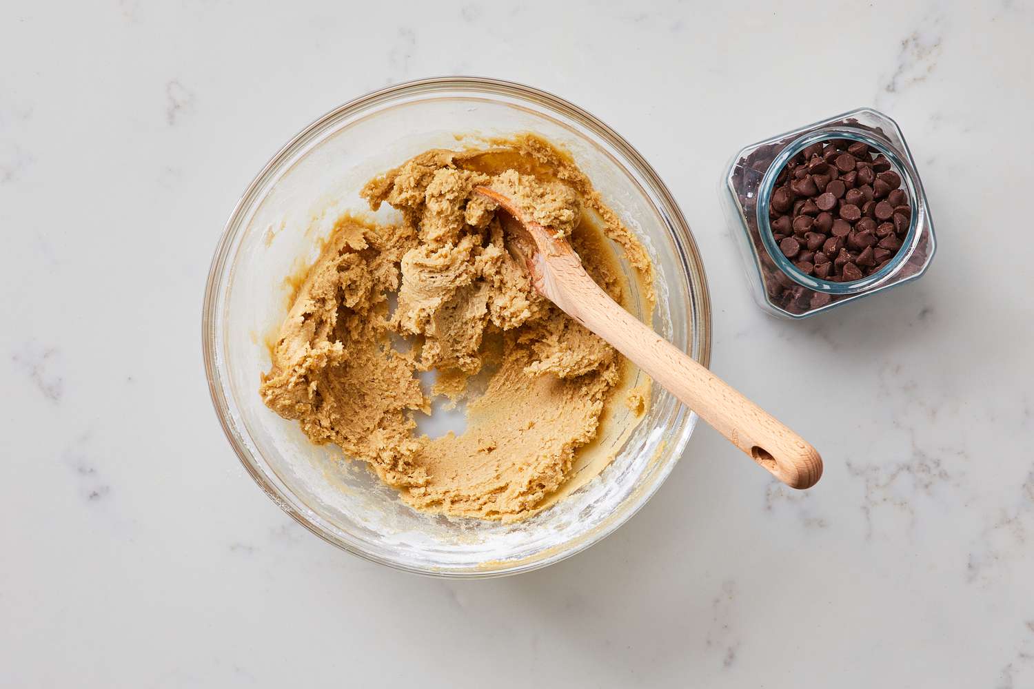 Step 3 Choc Chip Skillet Cookie