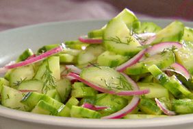 Cucumber, Red Onion, and Dill Salad