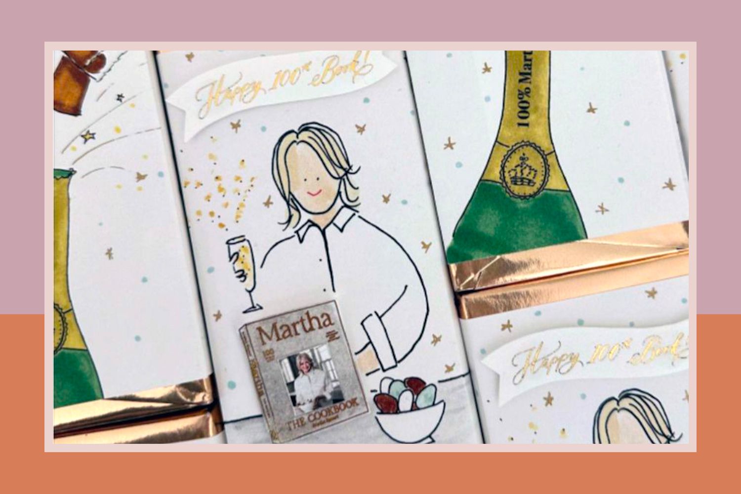 illustration including decorvow and her cookbook