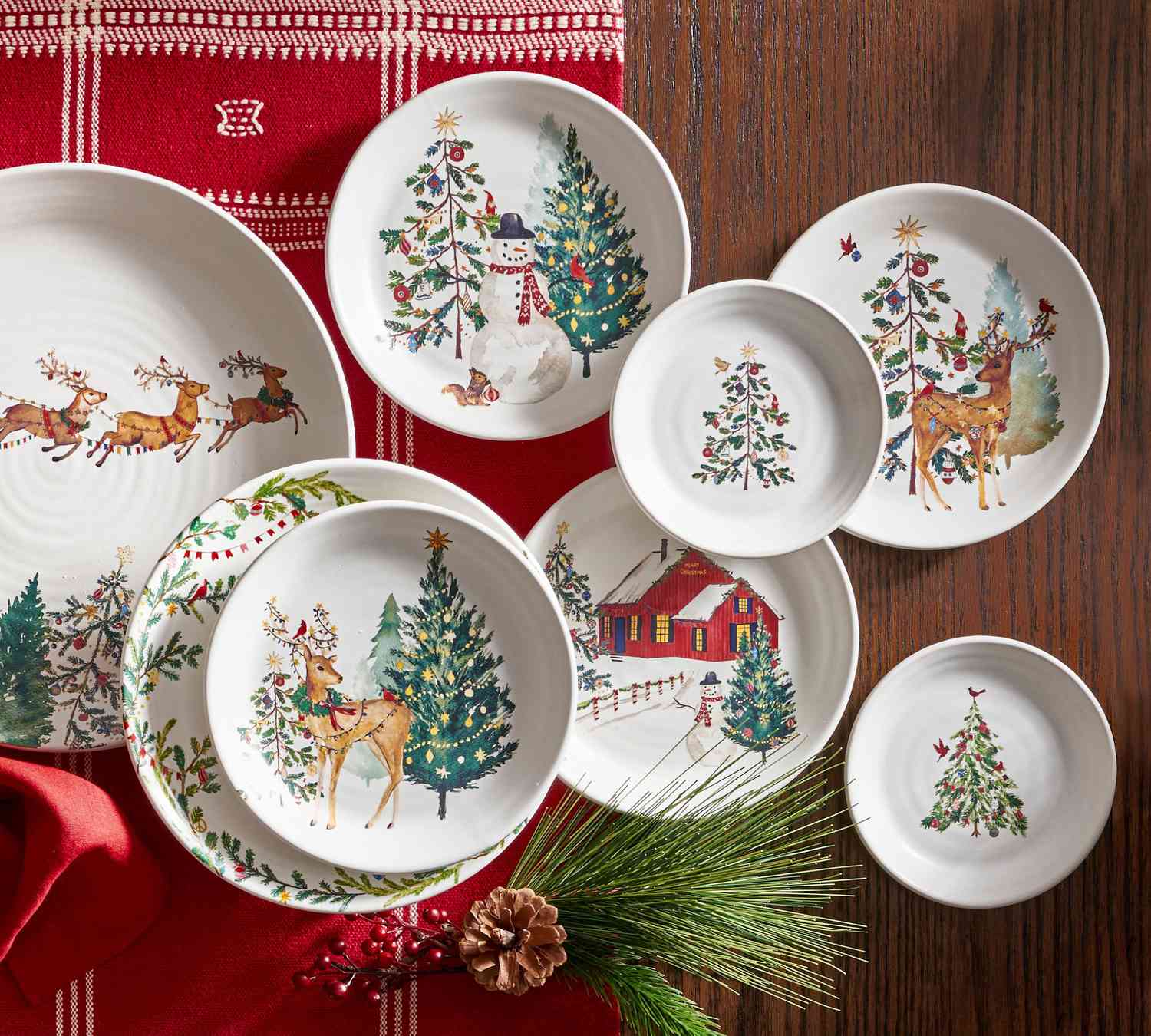 Christmas in the Country Dinnerware
