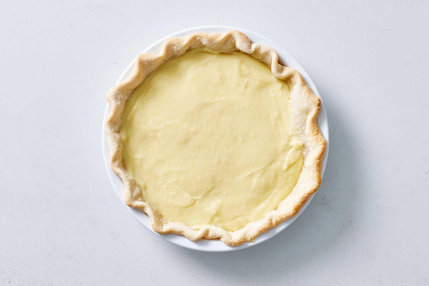 Step 5 Coconut Custard Pie