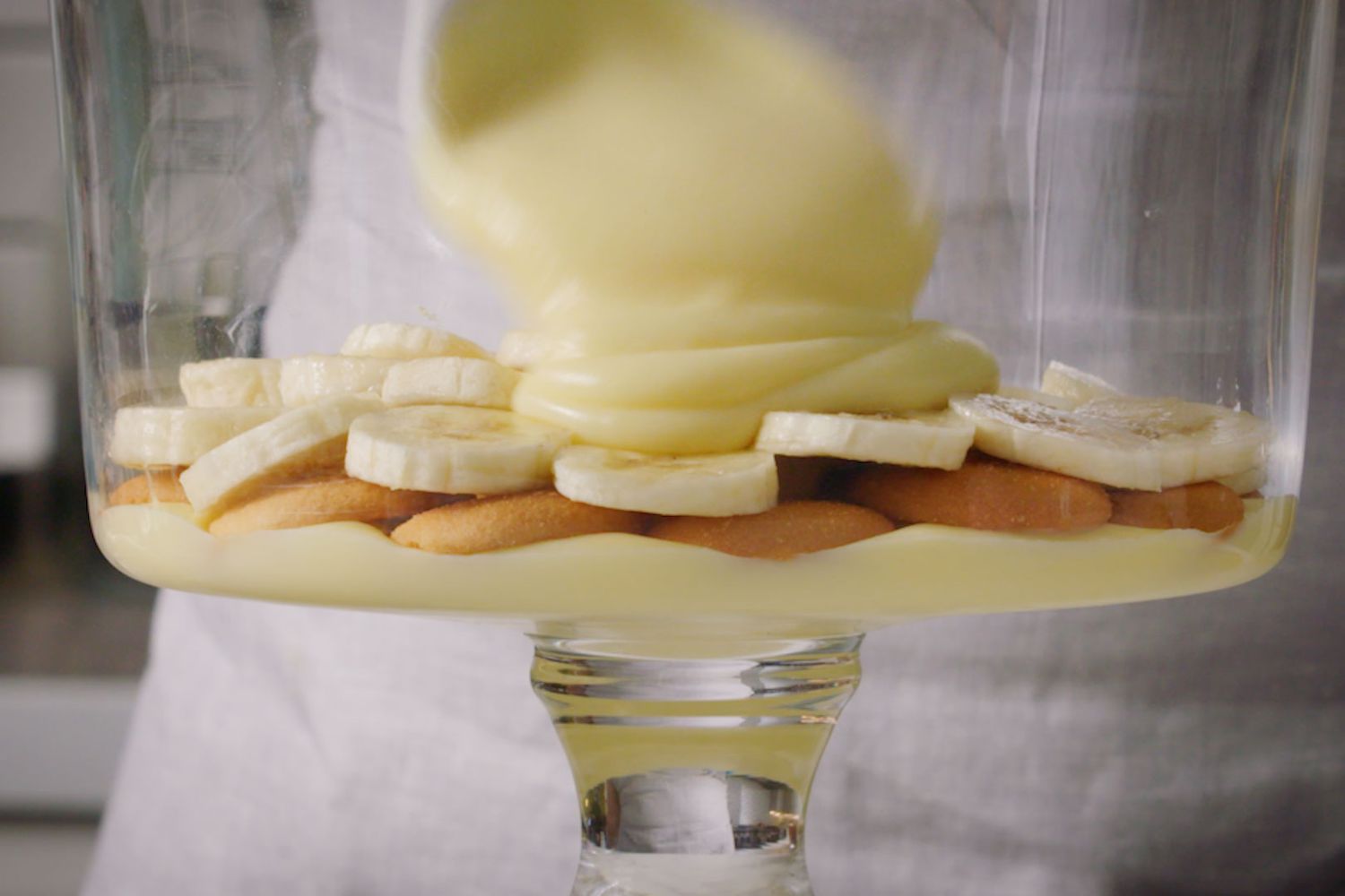 banana cream pudding assembly