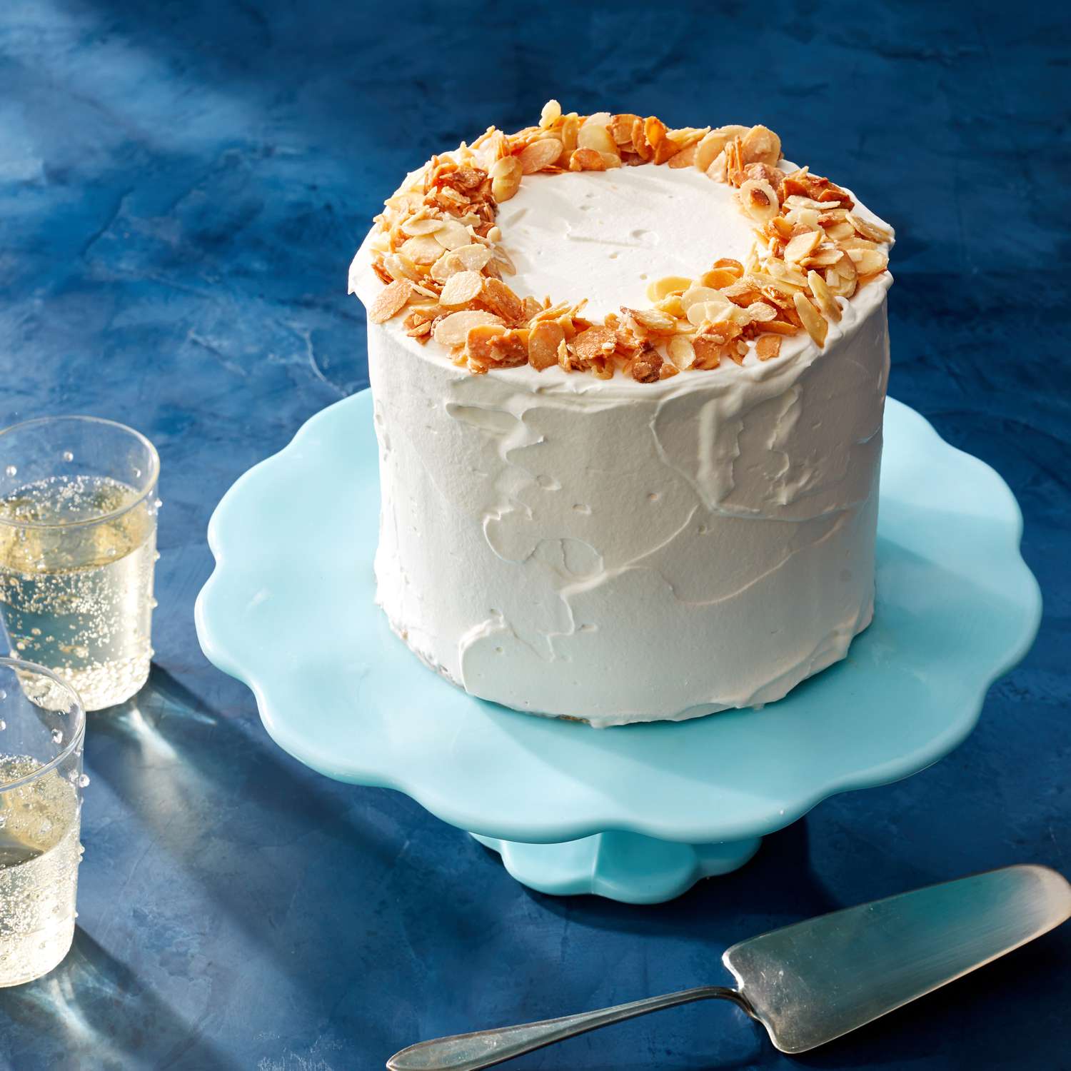 almond crunch ice cream cake martha bakes