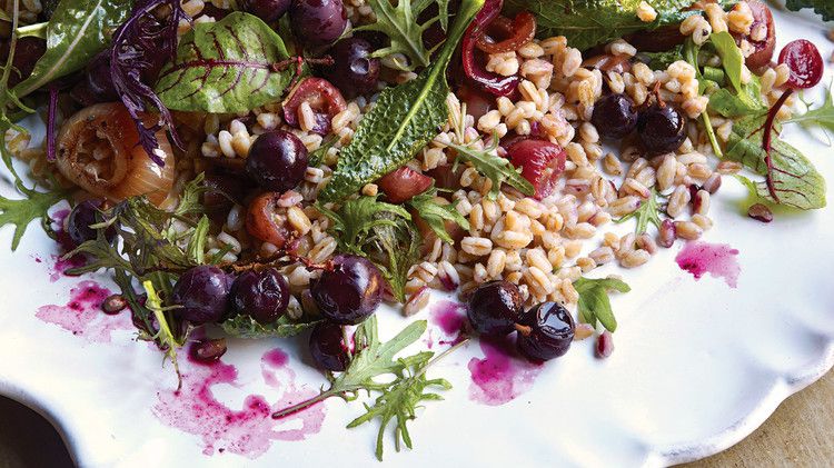 farro grape salad