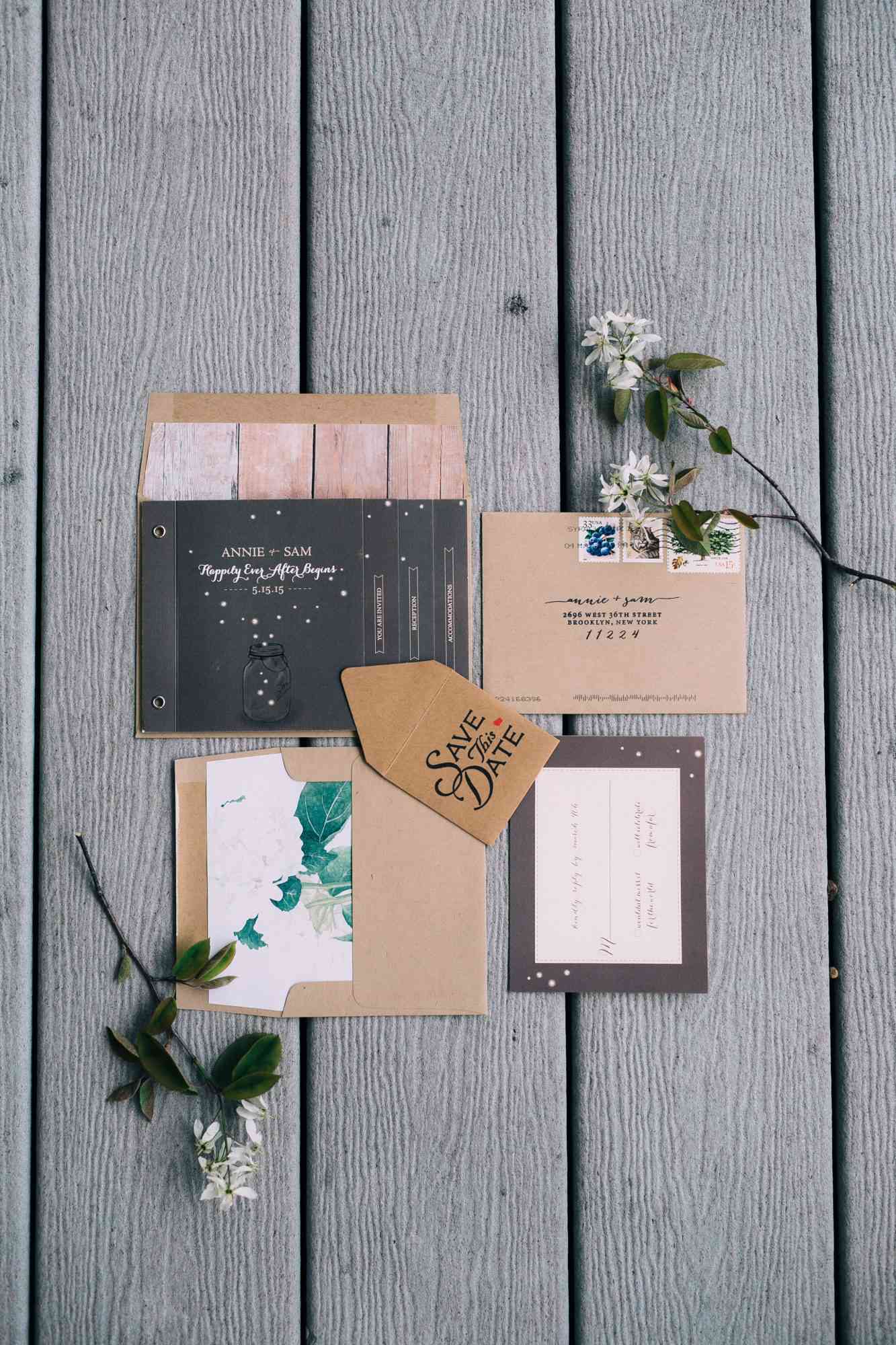 unique stationery suite