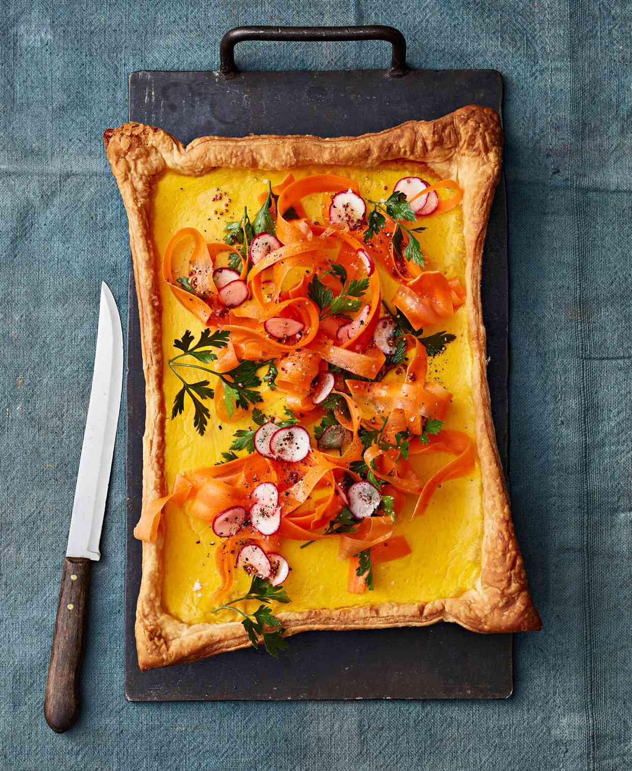 carrot parmesan quiche