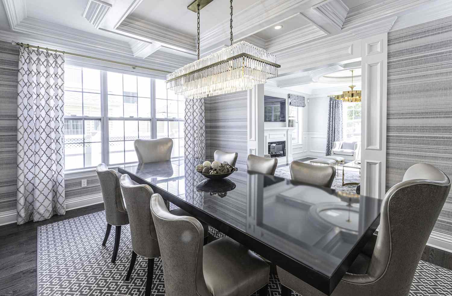 elegant crystal light fixture