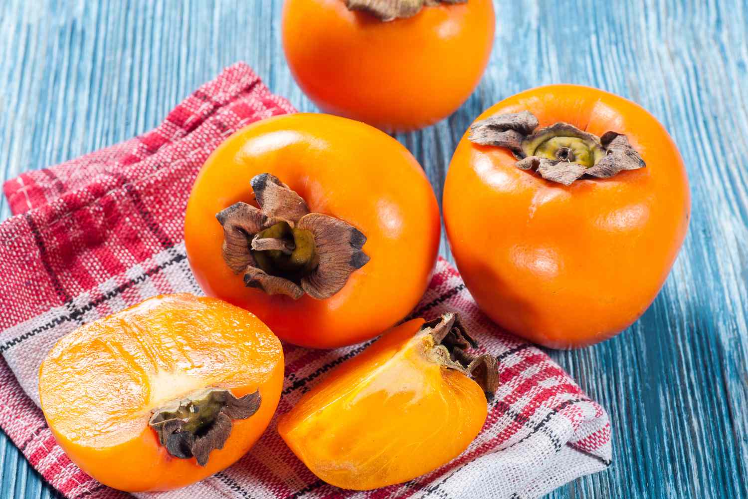 Fuyu persimmons