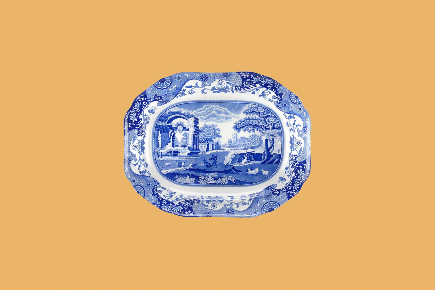 Spode Blue Italian Medium Oval Platter