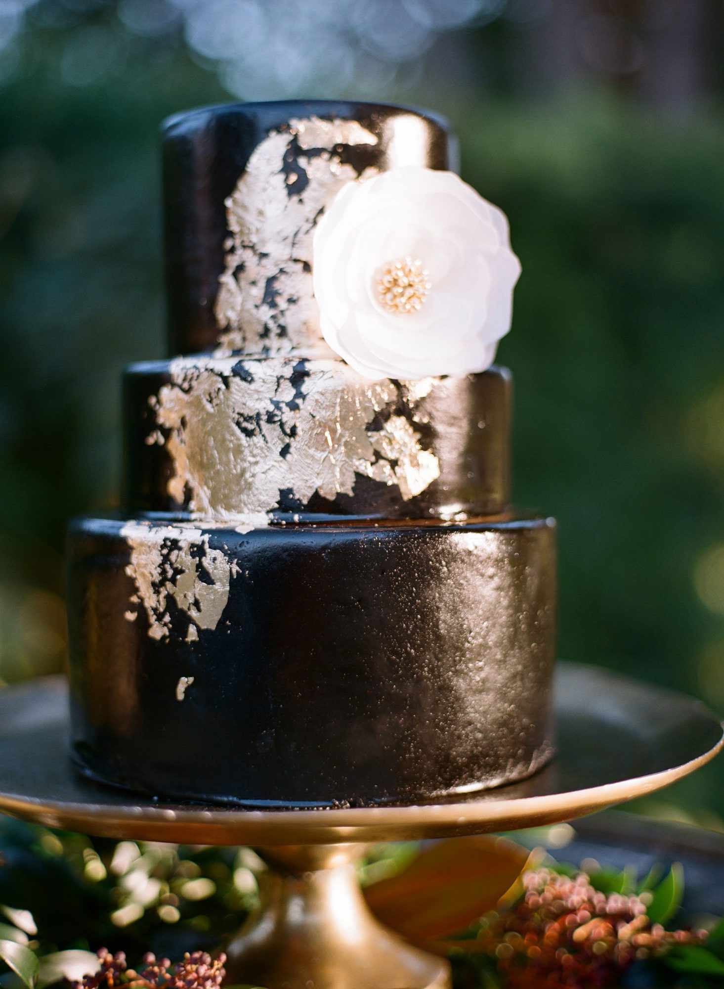 chocolate wedding cake