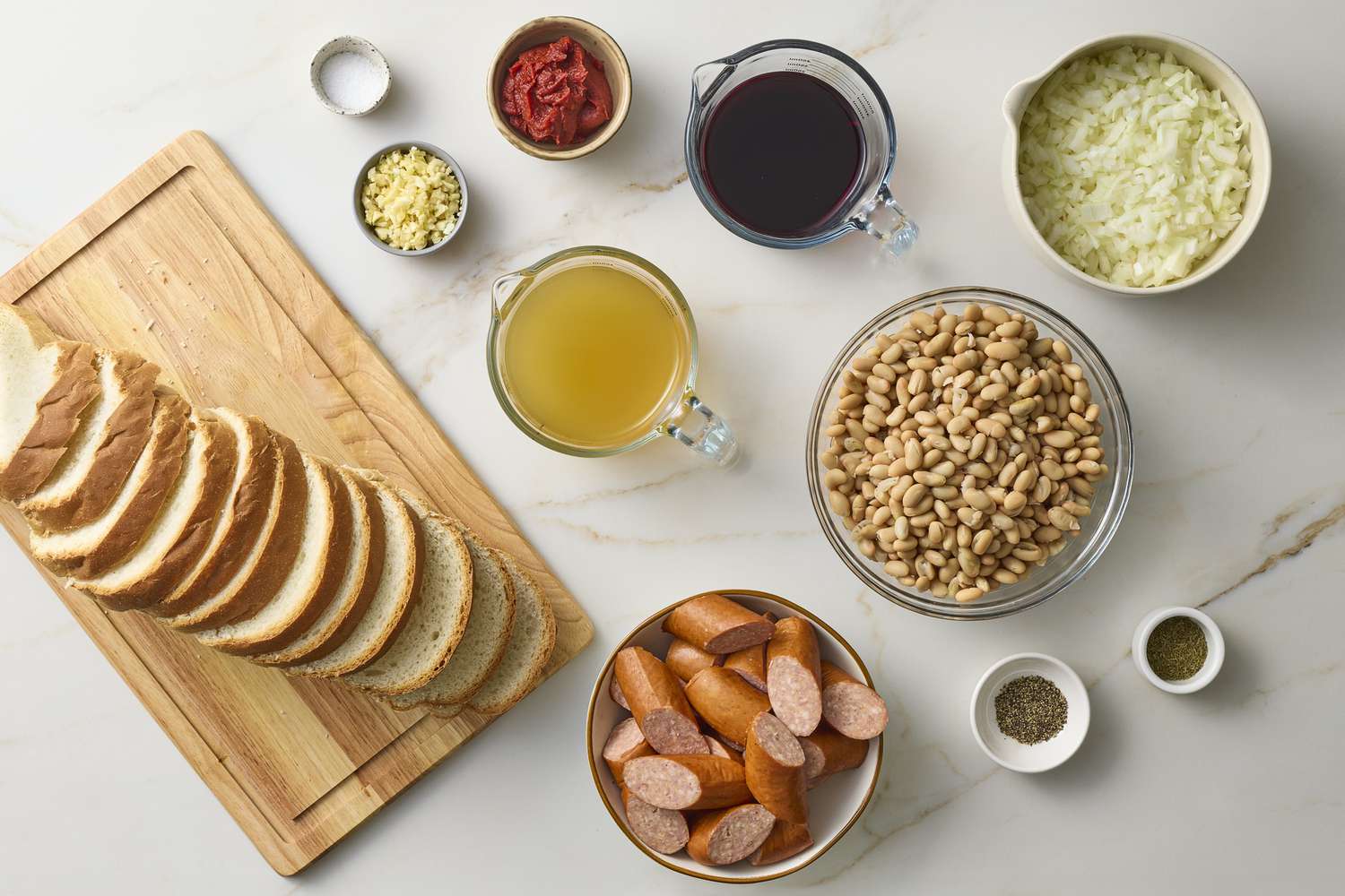 Sausage and bean casserole