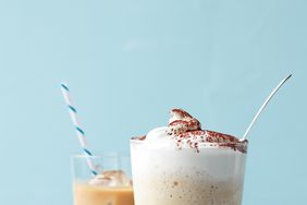 Iced coffee, iced cappucino, and coffee frappe