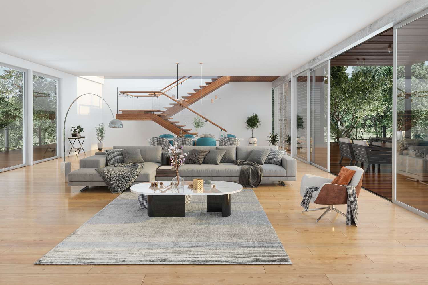 awkward living room layouts