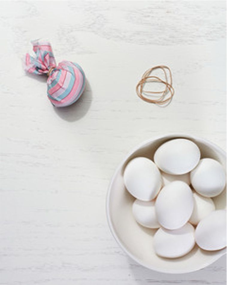 silk tie easter eggs step 2