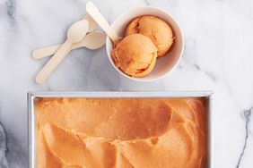 Peach sorbet