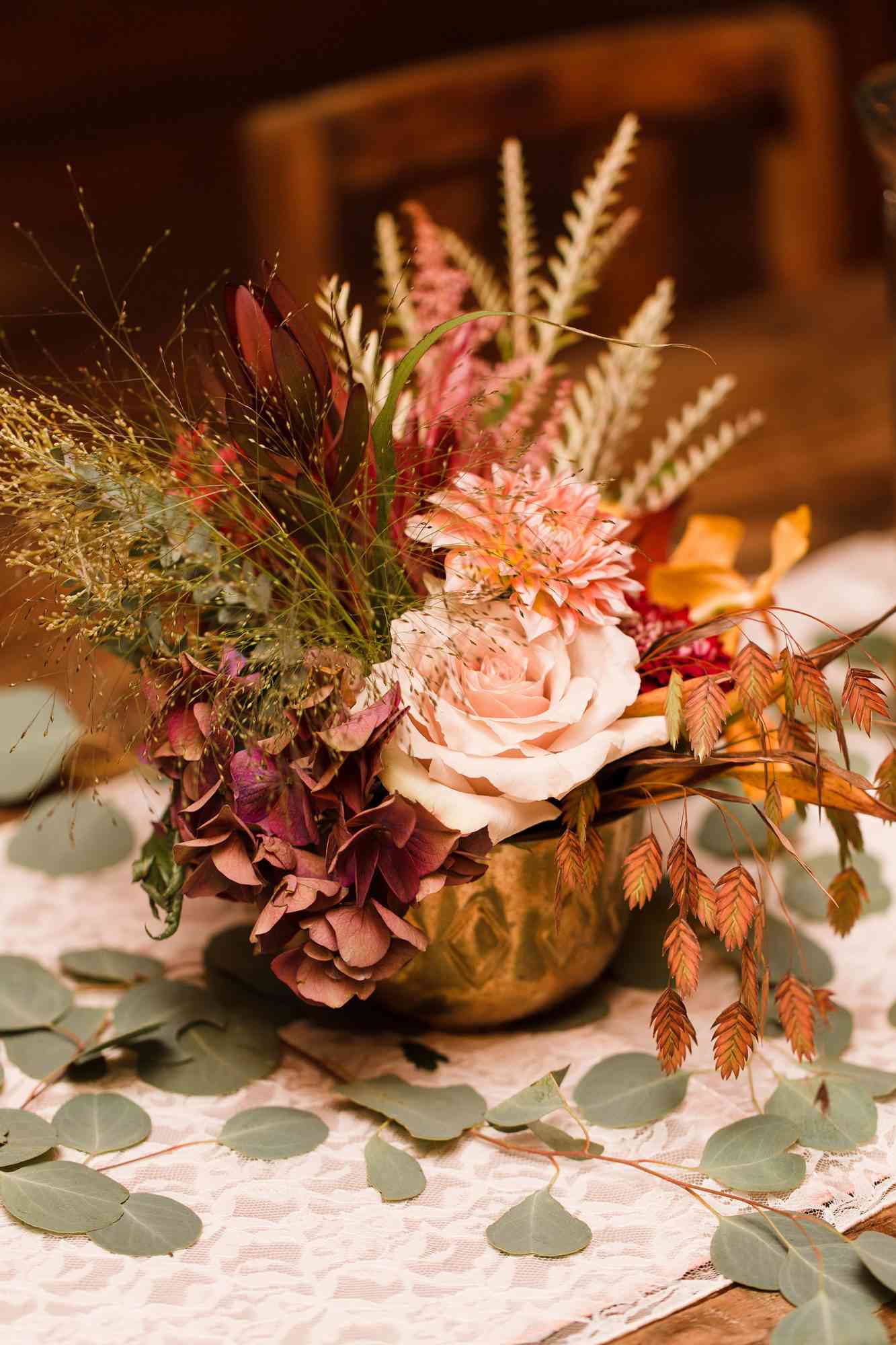Dried Flower Centerpiece