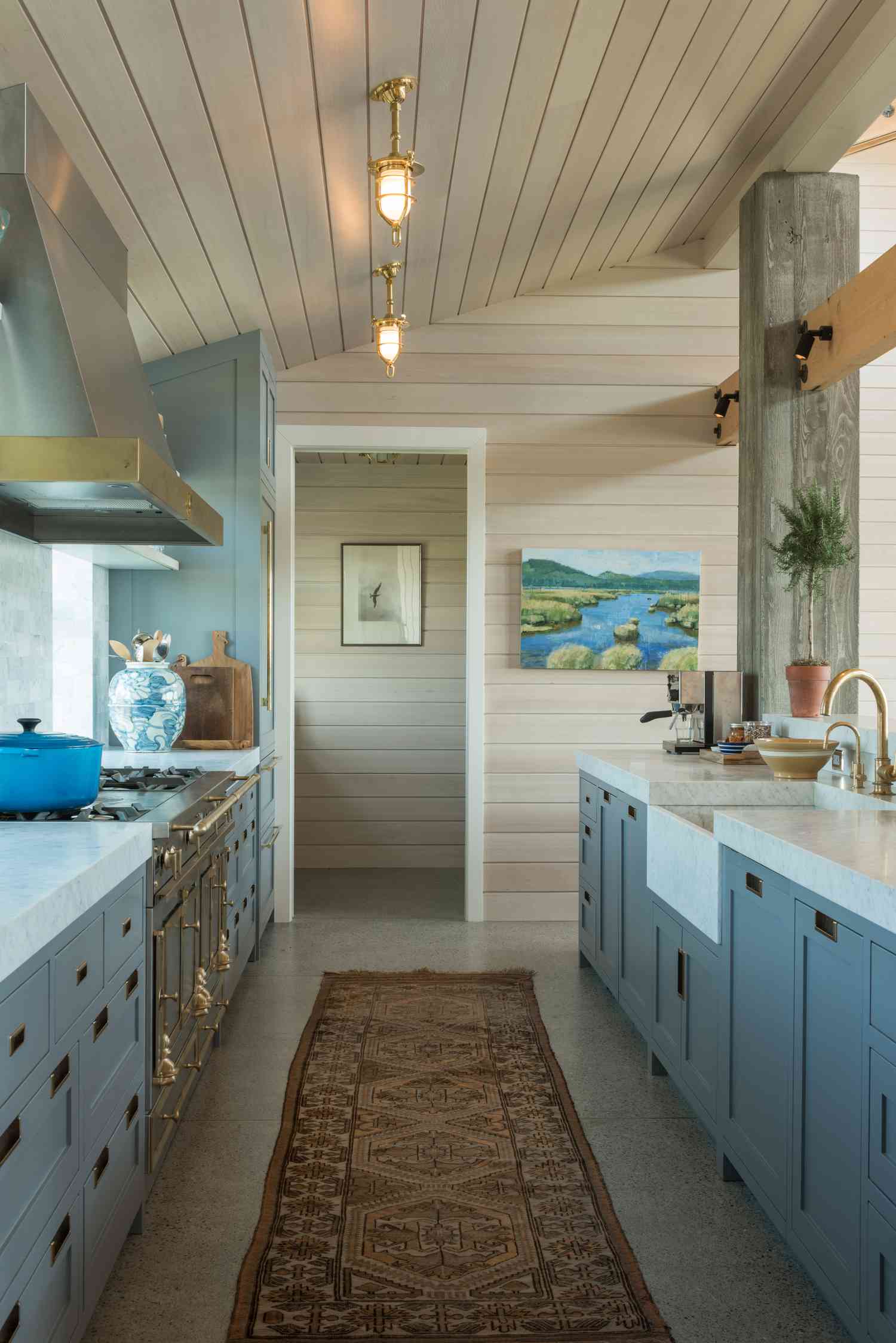 Themed Galley Kitchen