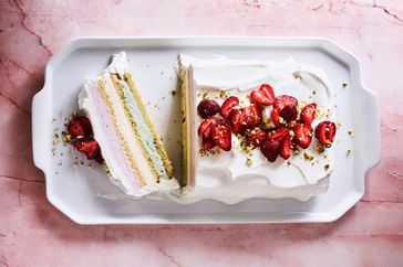 neapolitan ice cream cake