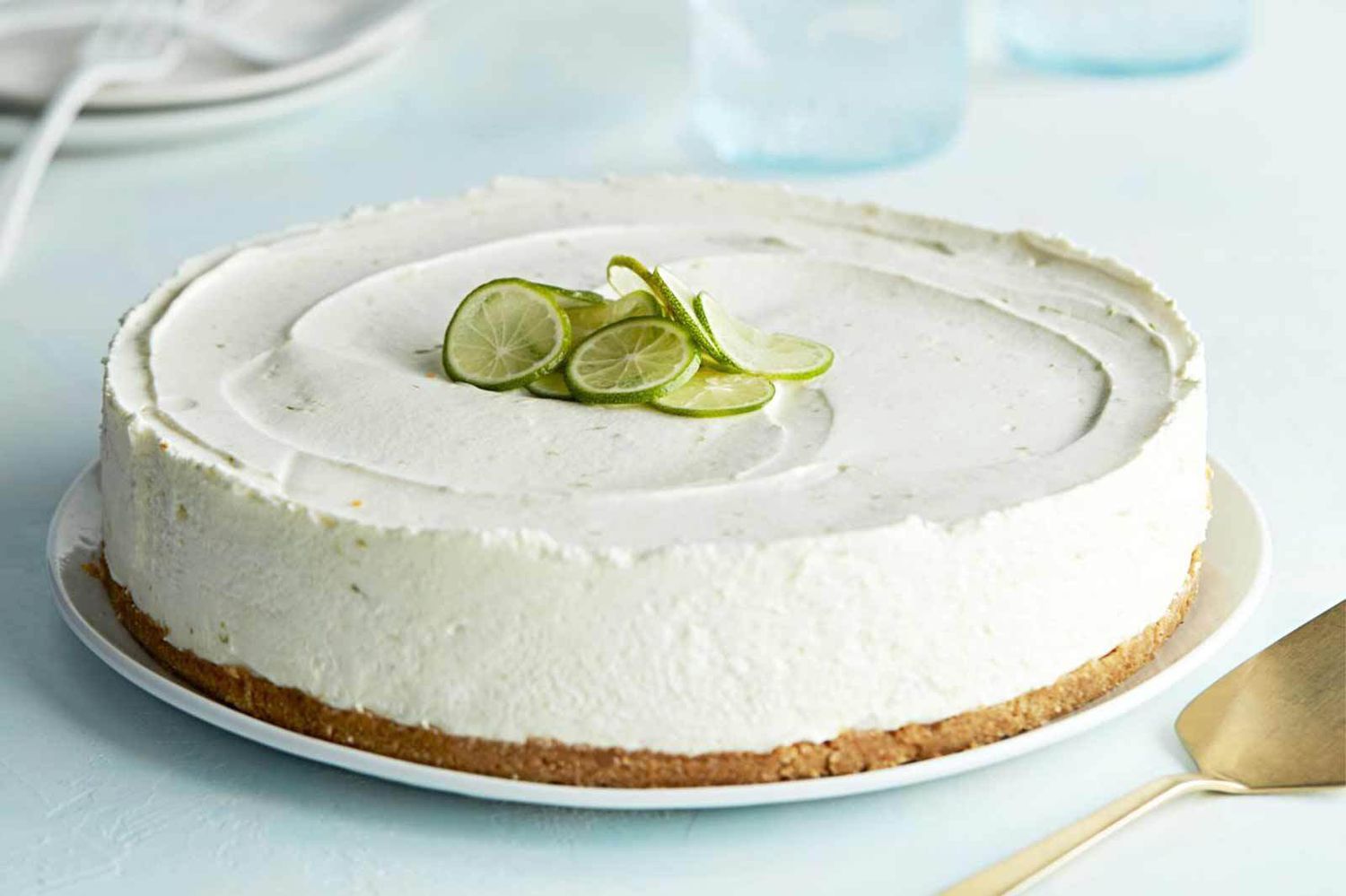 no-bake key lime cheesecake