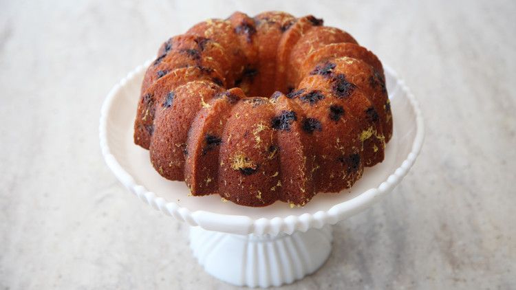 lemon blueberry coffee cake