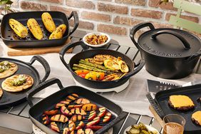Le Creuset's new Alpine Outdoor Collection cookware product image. 