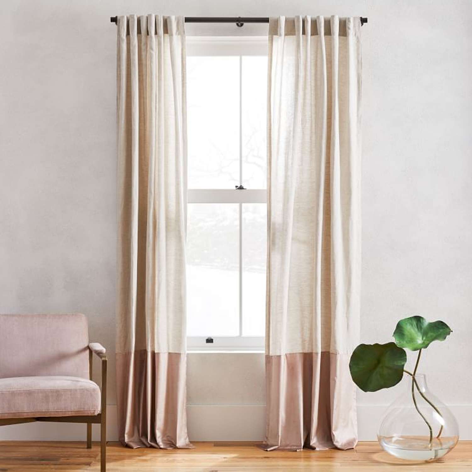 linen curtain