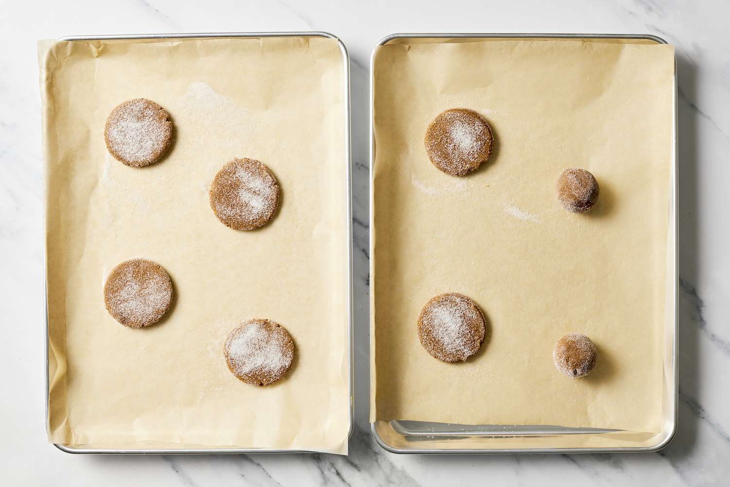 Giant ginger cookies