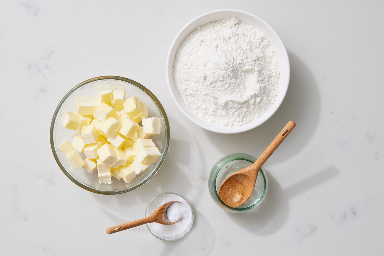 Ingredients of Basic Pastry Dough