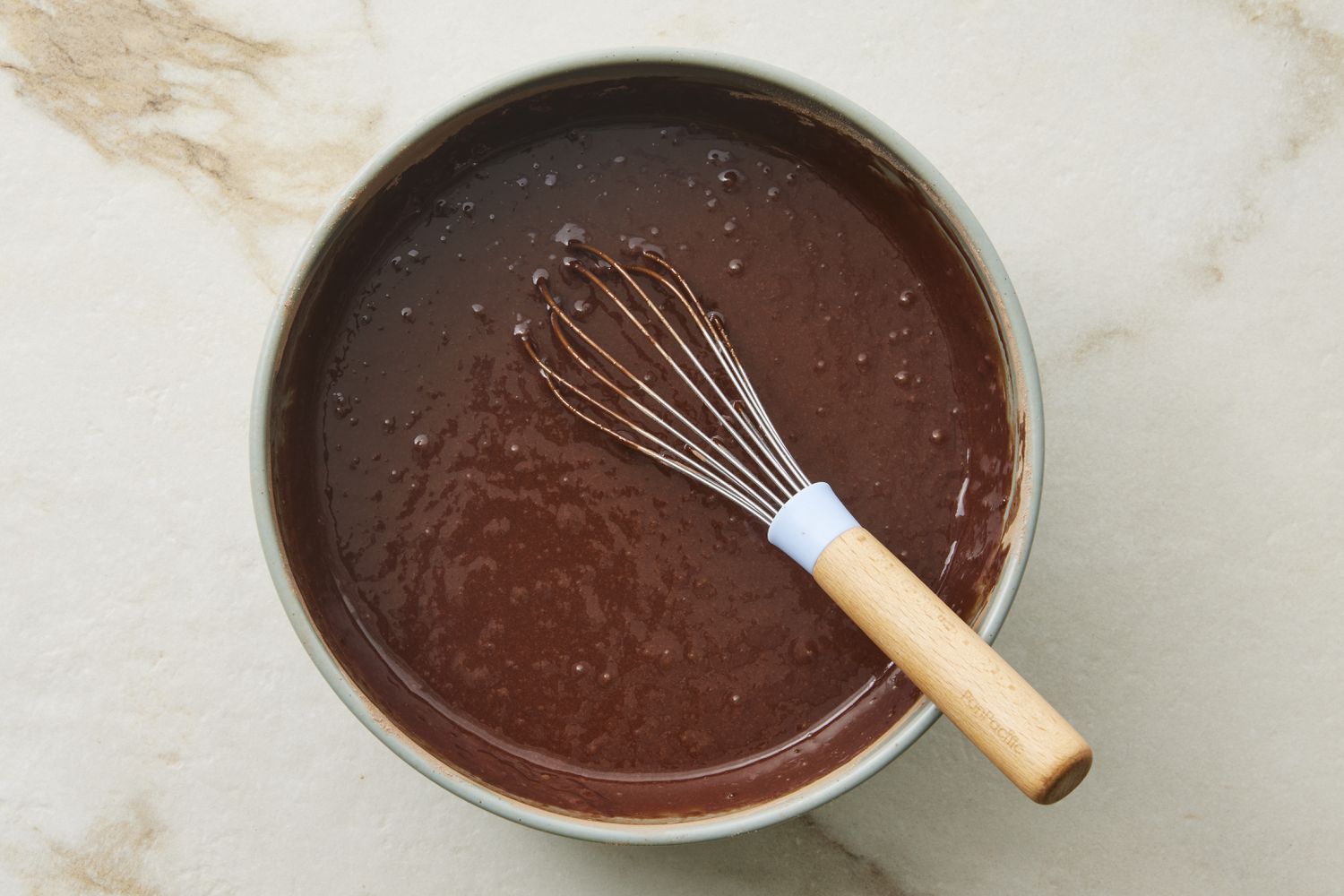 Batter for one bowl chocolate chip cake 