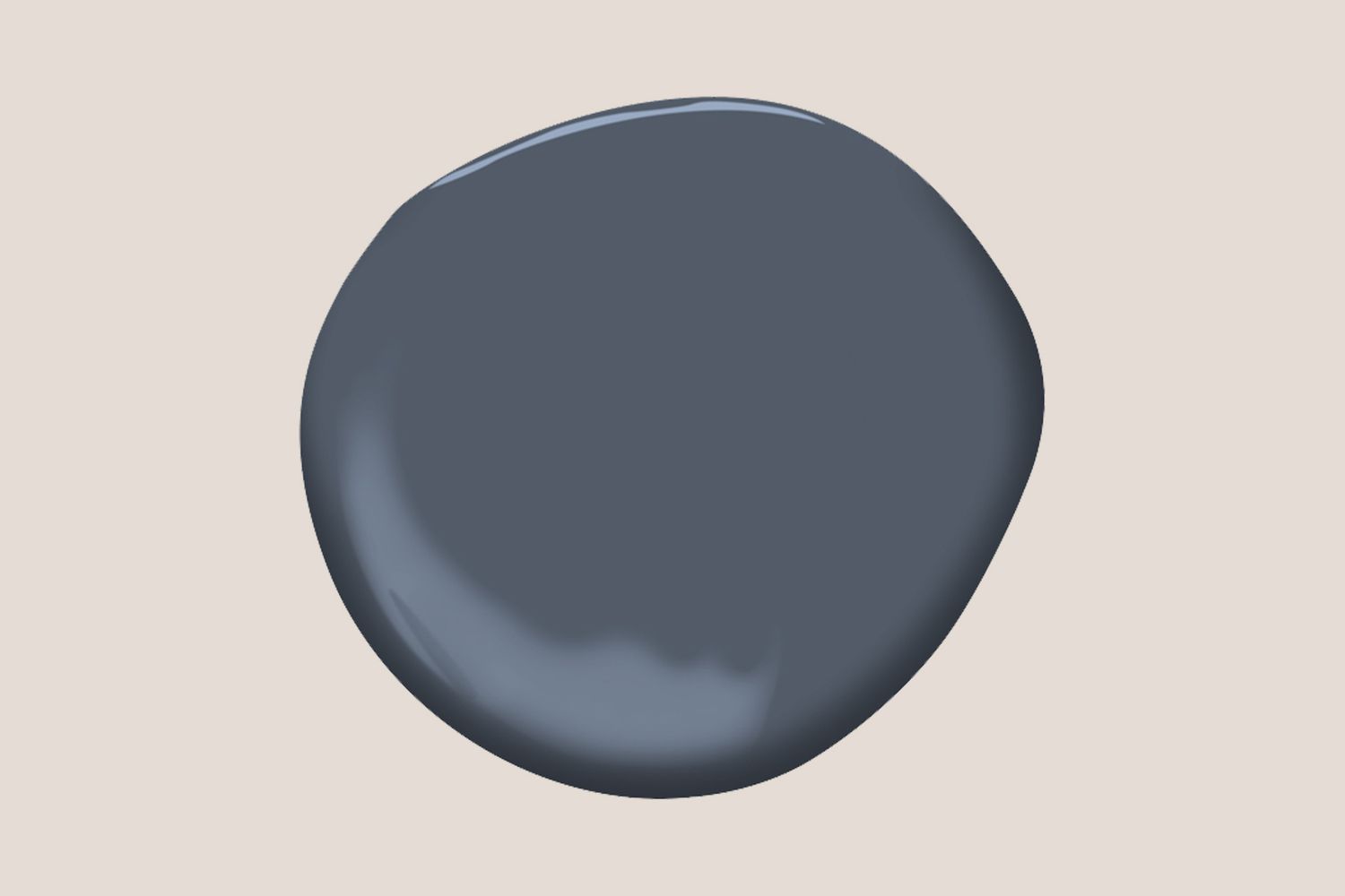 Pale Blue Paint Swatch