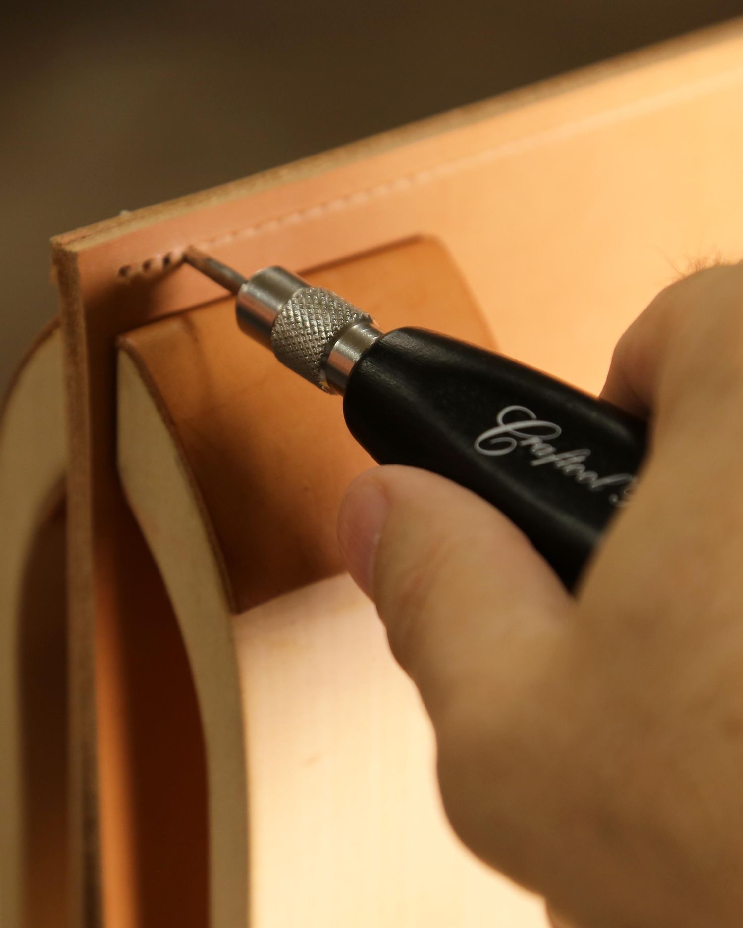 Using a Stitching Awl