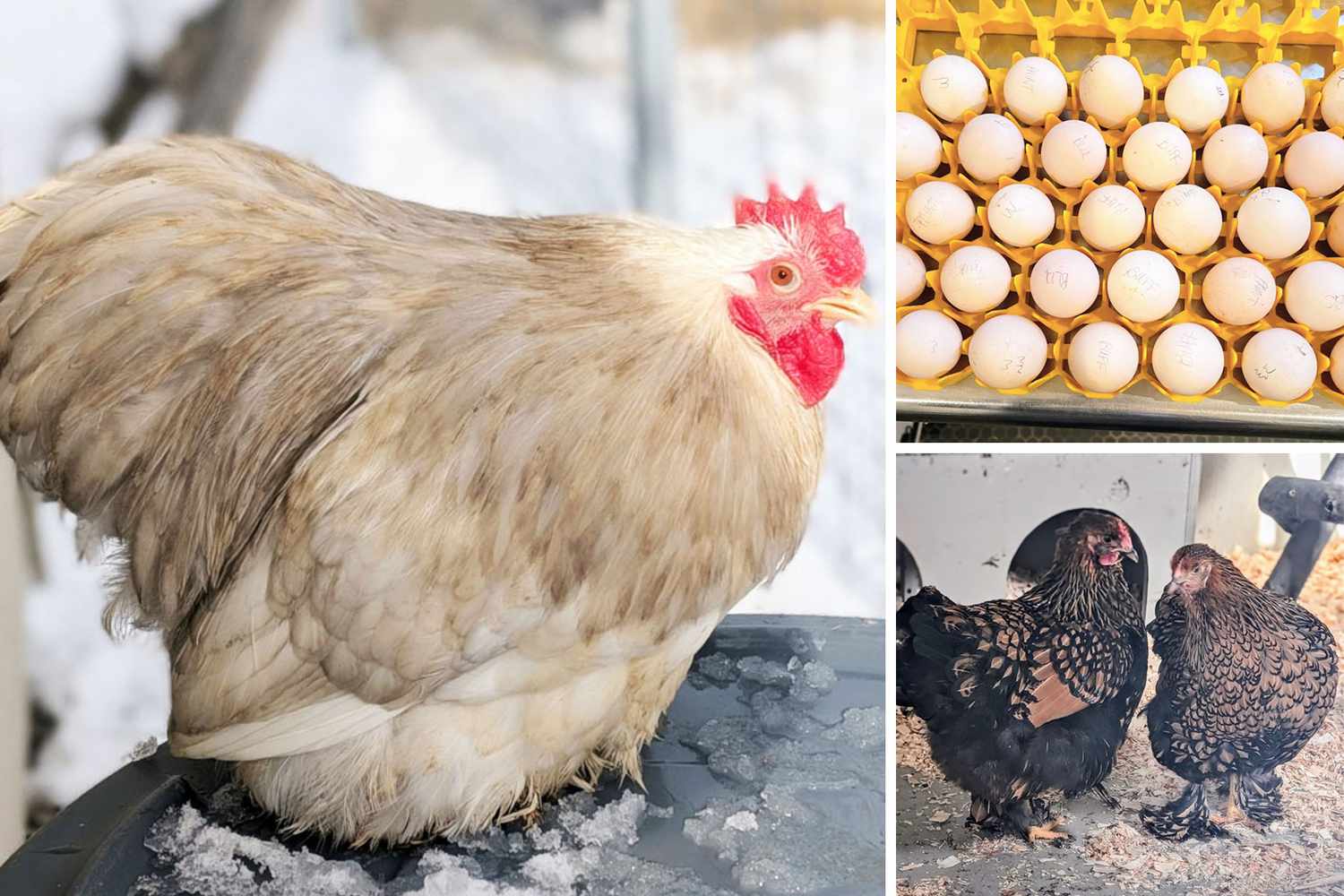 Martha's new chickens