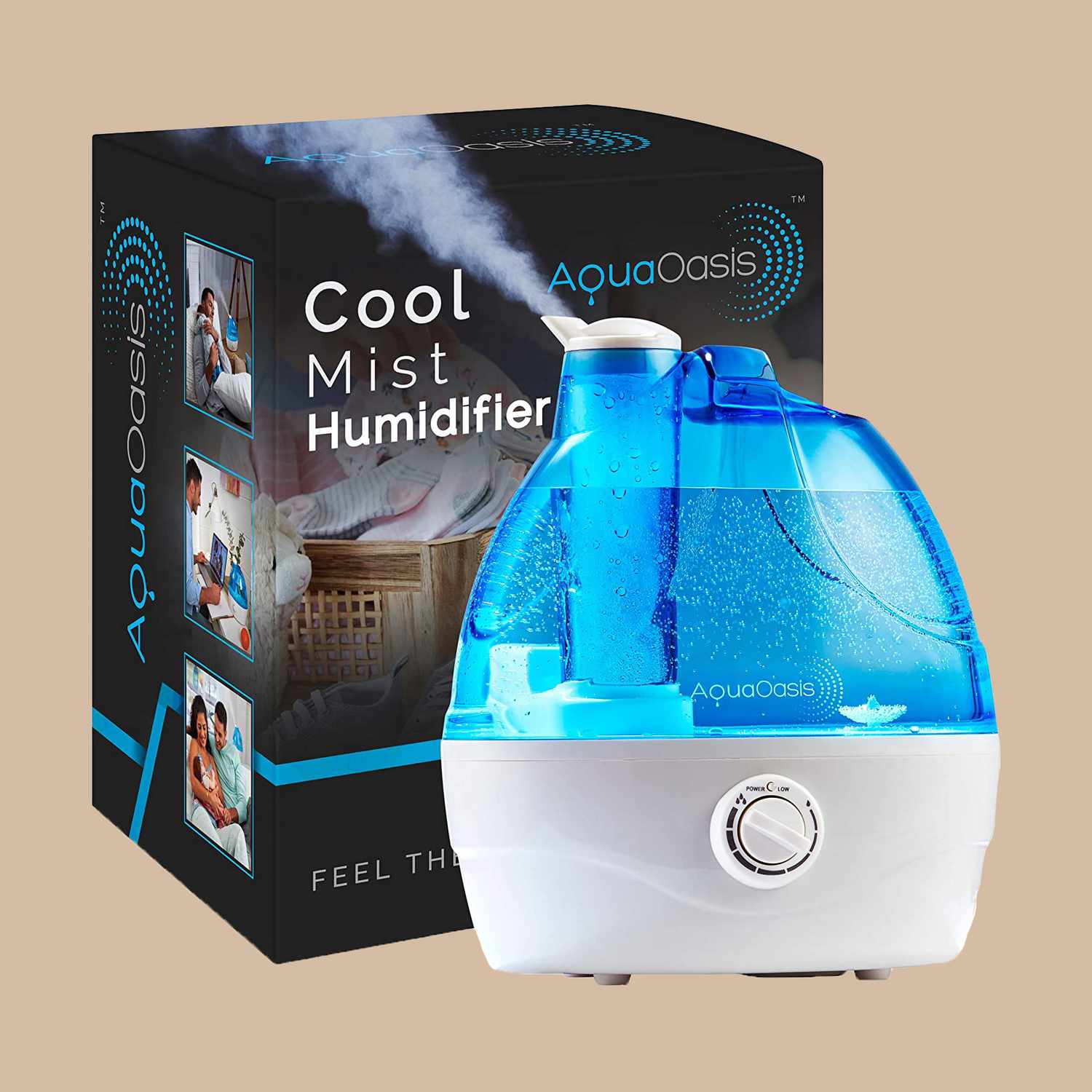 AquaOasis Cool Mist Humidifier