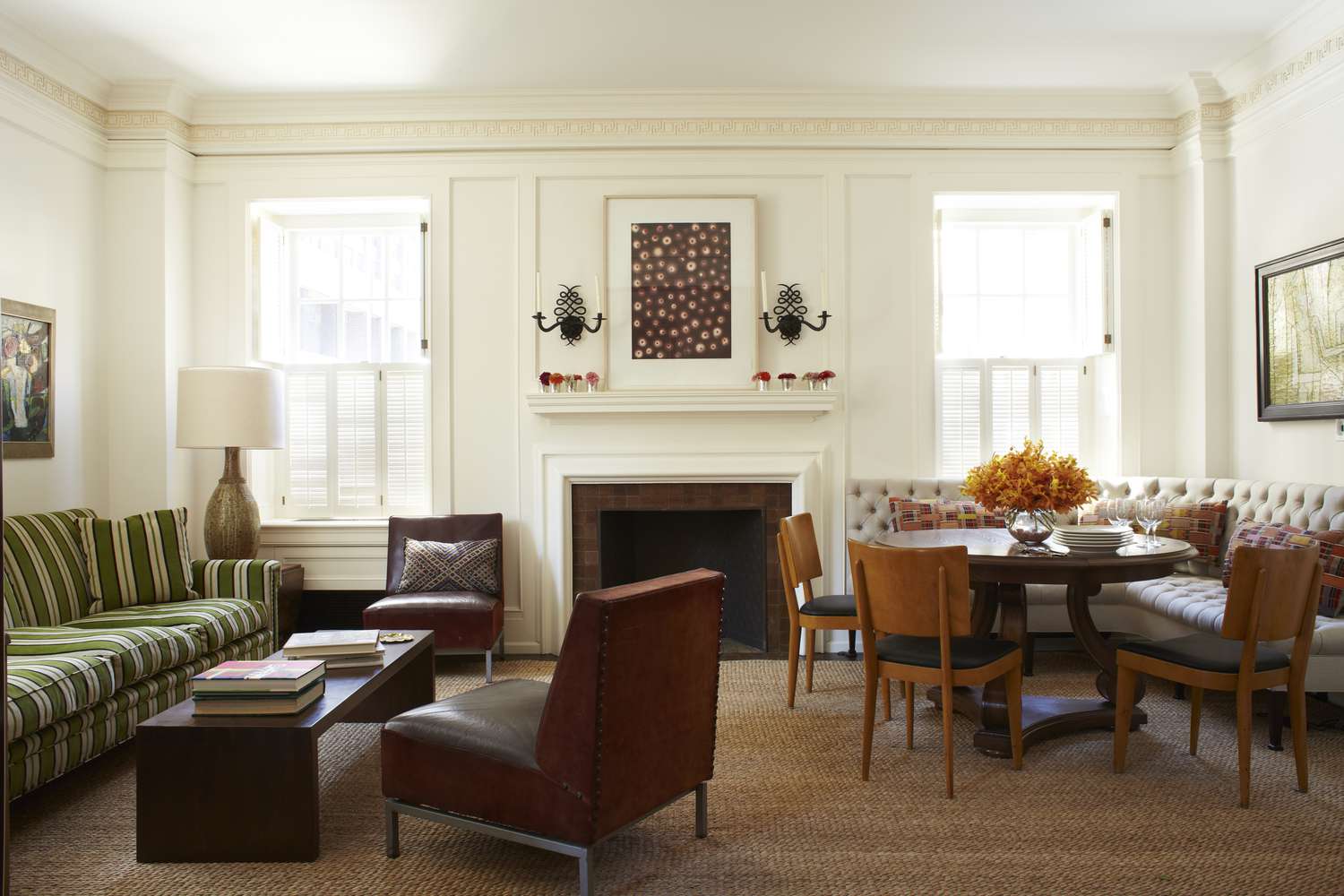 Greek key crown molding