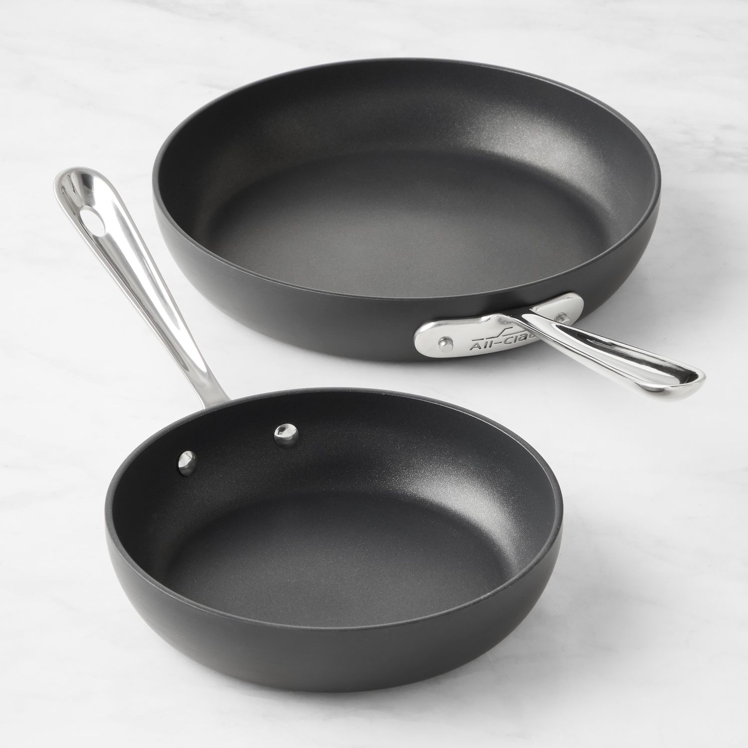 All-Clad set of 2 frying pans