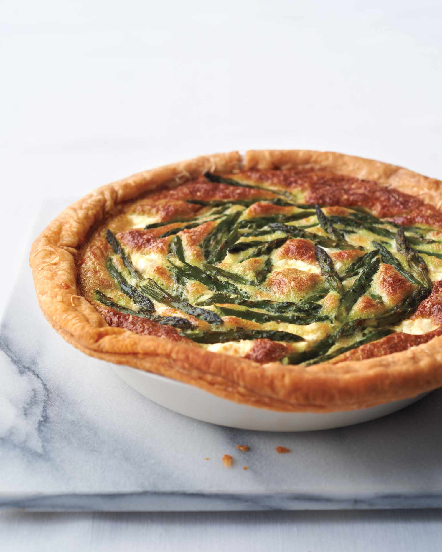 Asparagus Custard Tart
