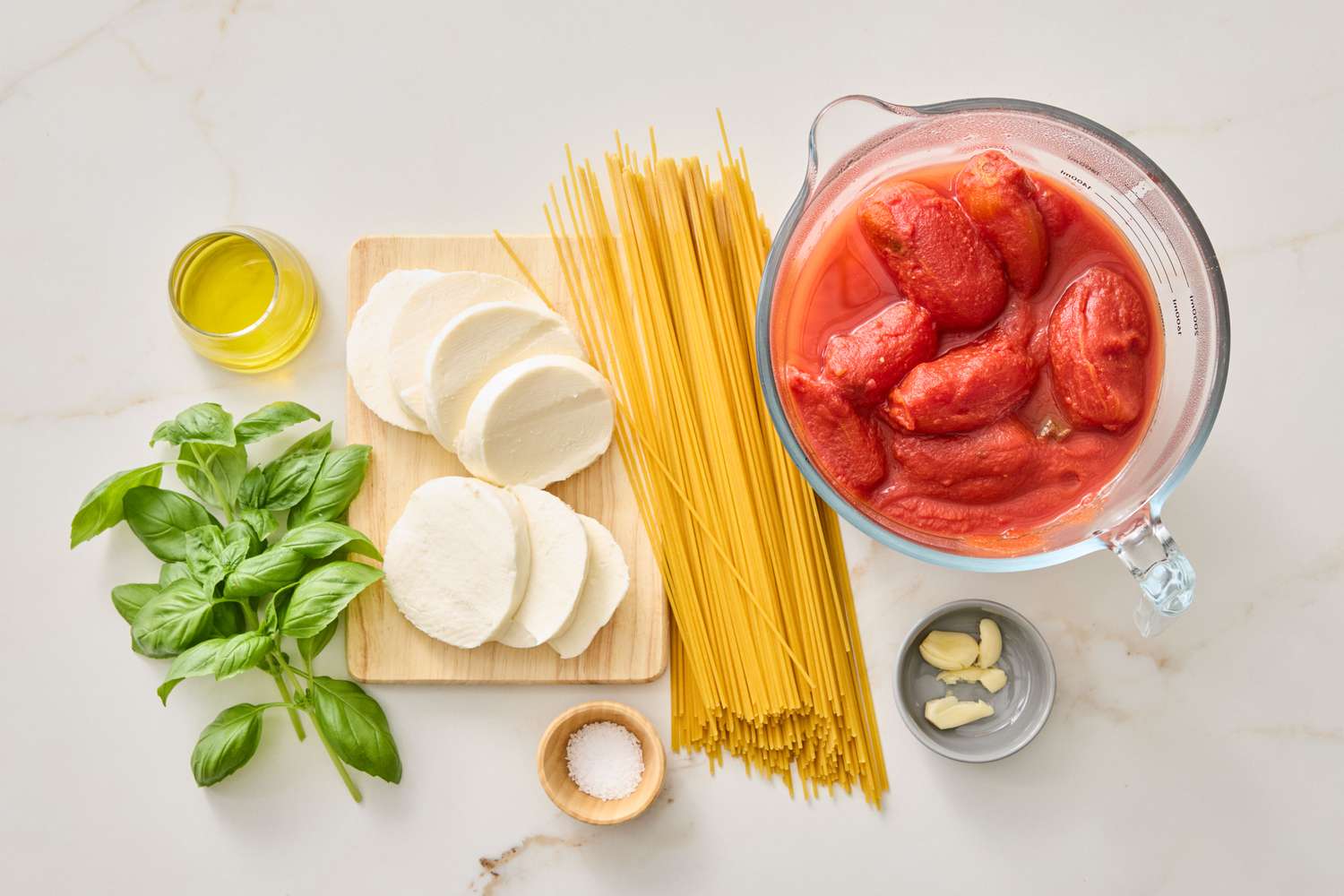 Baked Spaghetti And Mozzarella