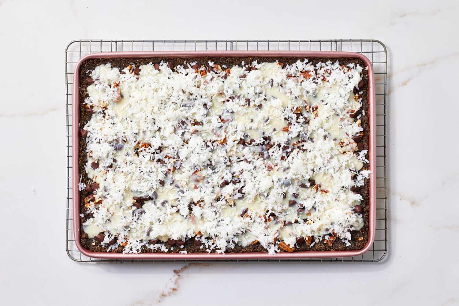 Step 6 Chocolate-Coconut Bars