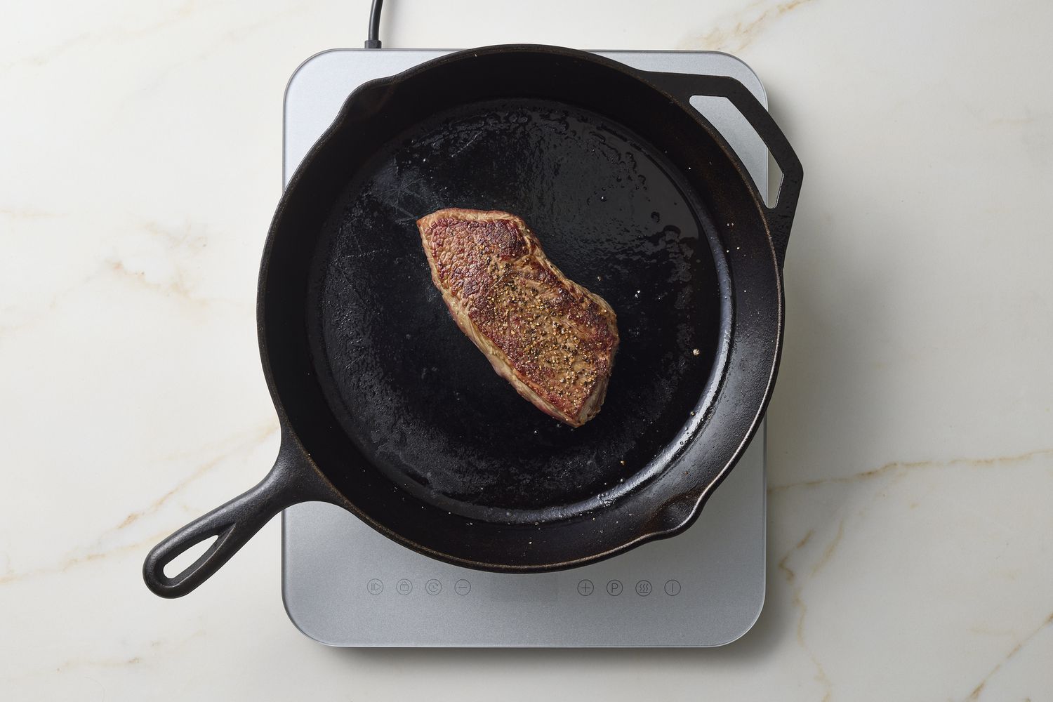 Steak pizza with Peppers and Onion