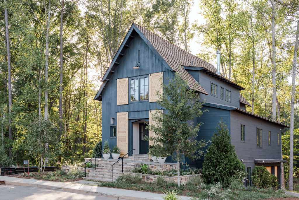 Front Lawn Beautiful Steps Idea