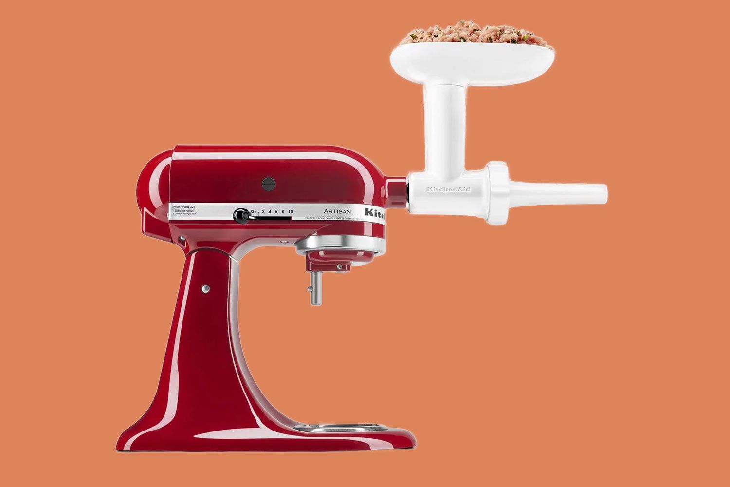 Kitchen aid sausage stuffer attachment