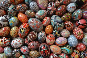 Pysanky eggs