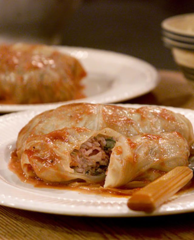 polish stuffed cabbage
