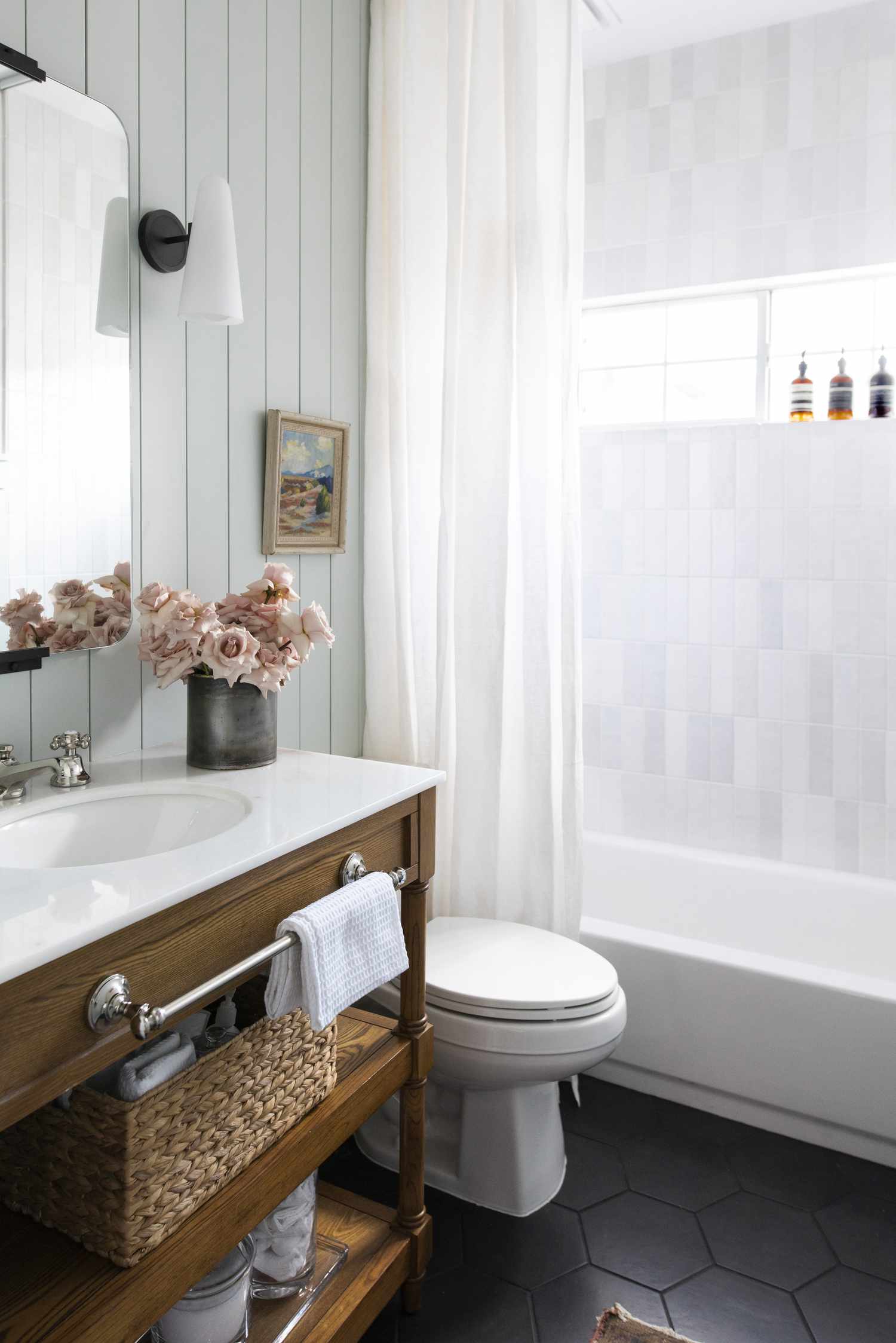 Statement pieces small bathroom