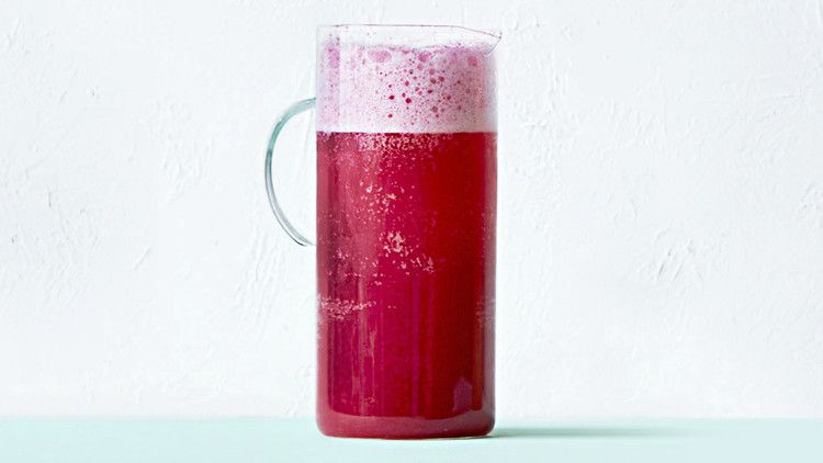 pineapple raspberry bellini