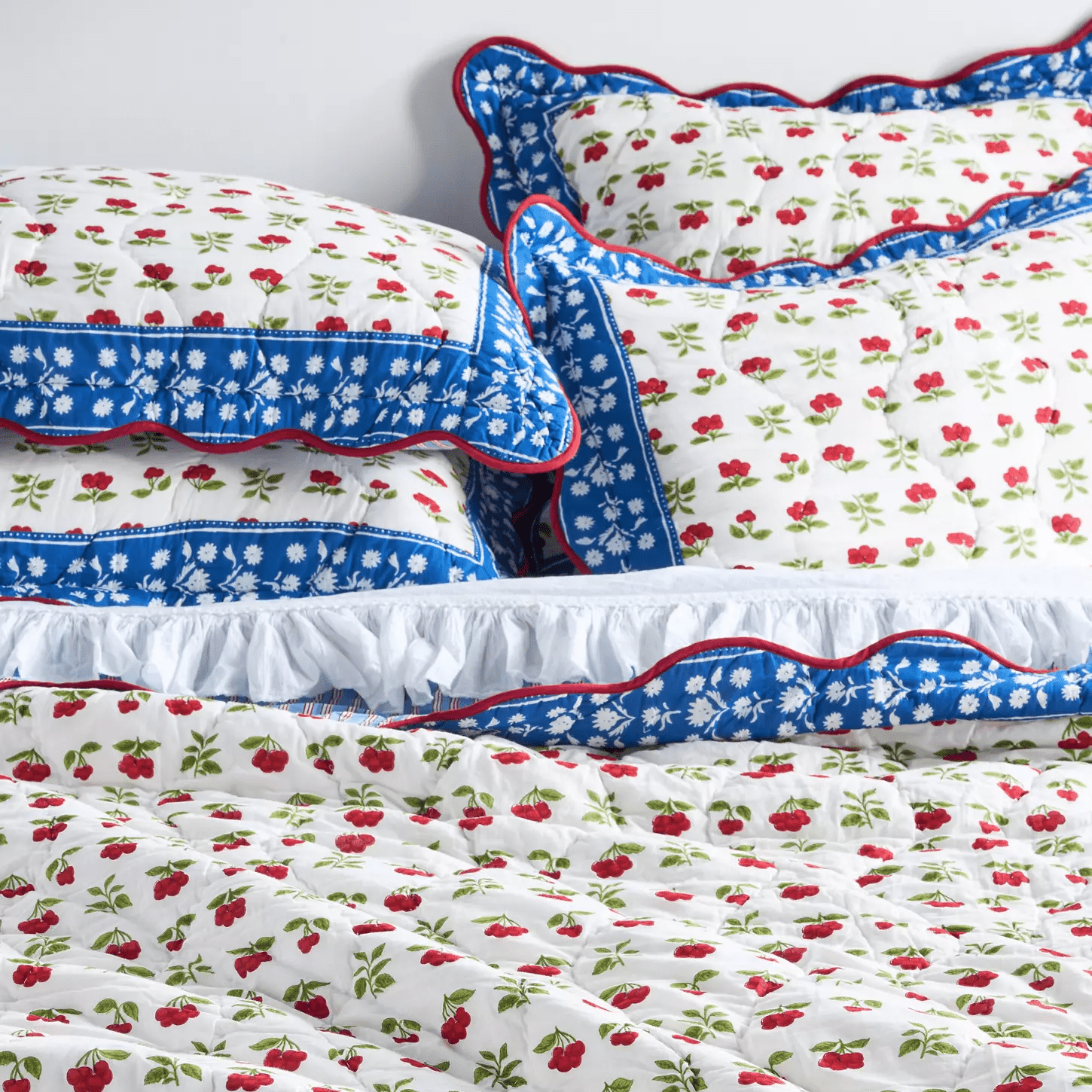 Iluka Cotton Printed Floral Quilt